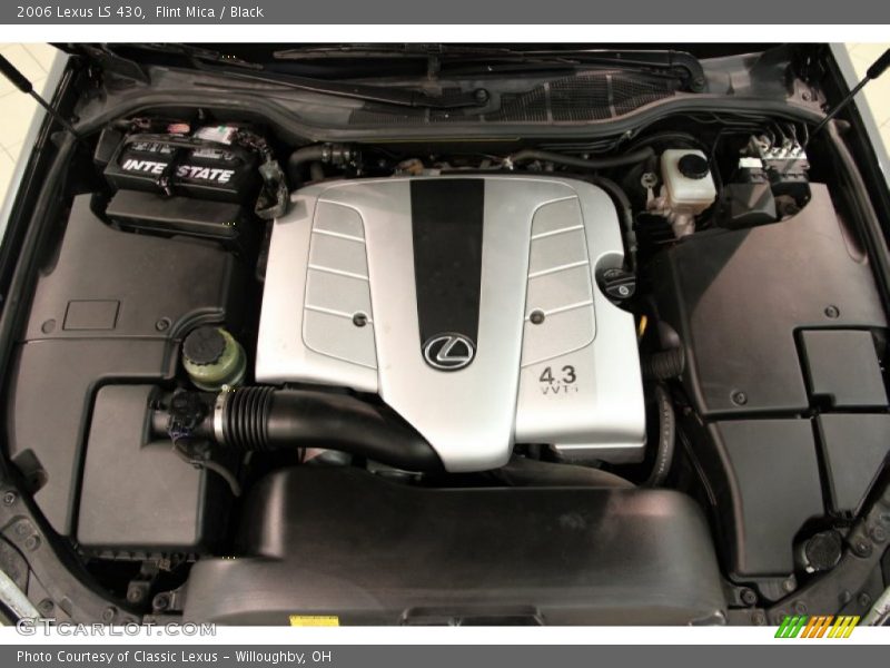 Flint Mica / Black 2006 Lexus LS 430
