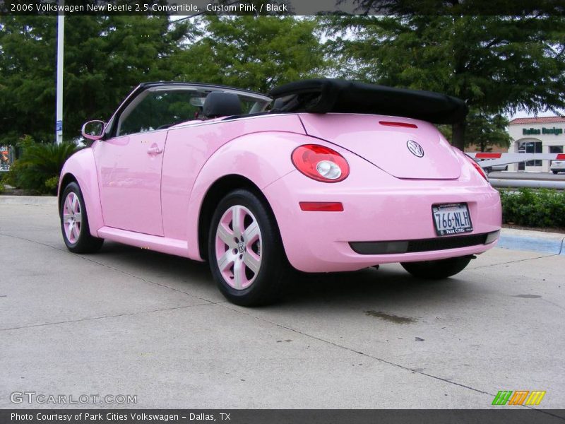 Custom Pink / Black 2006 Volkswagen New Beetle 2.5 Convertible