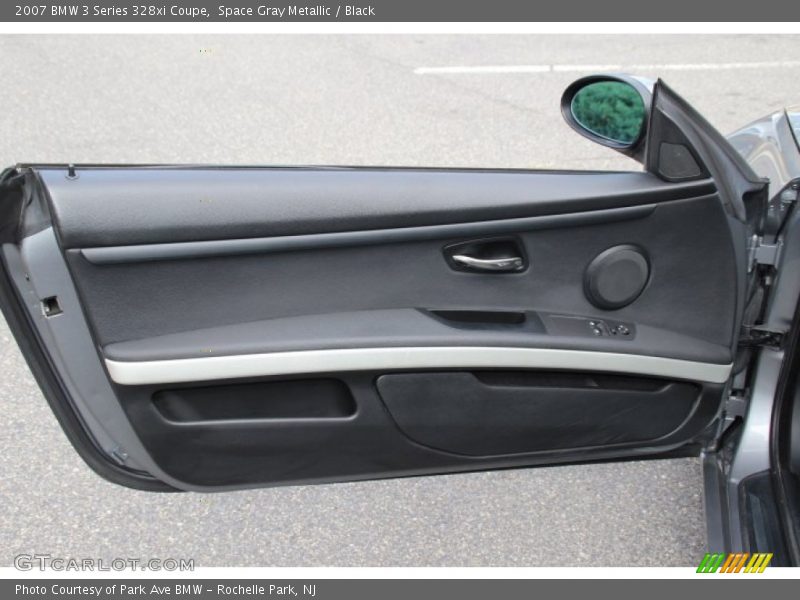 Space Gray Metallic / Black 2007 BMW 3 Series 328xi Coupe