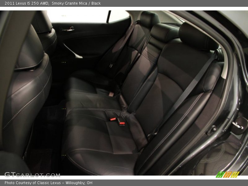 Smoky Granite Mica / Black 2011 Lexus IS 250 AWD