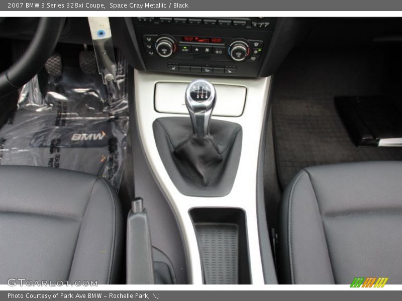 Space Gray Metallic / Black 2007 BMW 3 Series 328xi Coupe