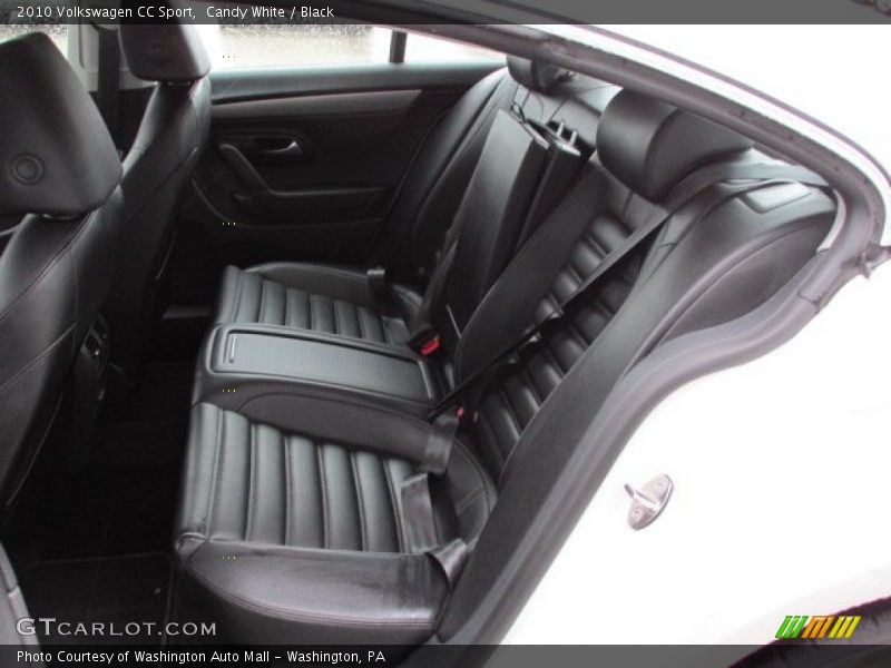 Candy White / Black 2010 Volkswagen CC Sport