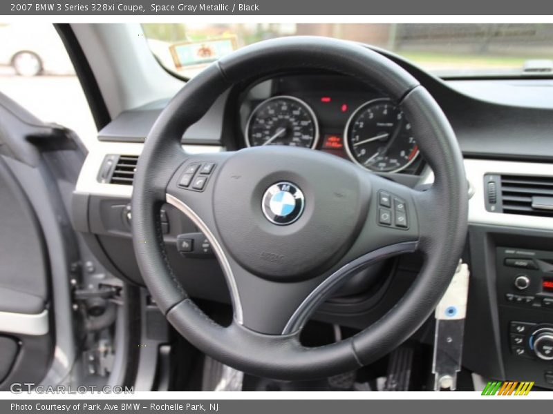 Space Gray Metallic / Black 2007 BMW 3 Series 328xi Coupe