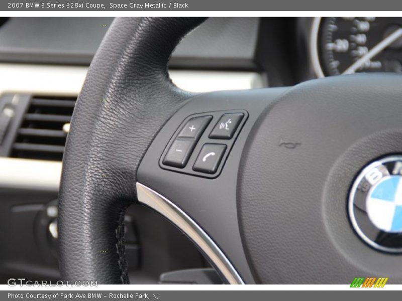 Space Gray Metallic / Black 2007 BMW 3 Series 328xi Coupe