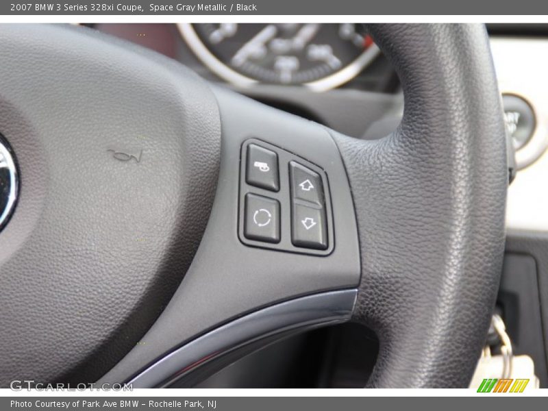 Space Gray Metallic / Black 2007 BMW 3 Series 328xi Coupe