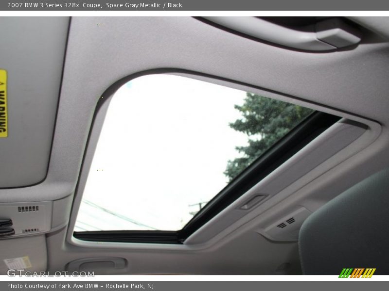 Space Gray Metallic / Black 2007 BMW 3 Series 328xi Coupe