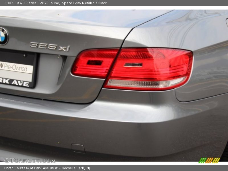 Space Gray Metallic / Black 2007 BMW 3 Series 328xi Coupe