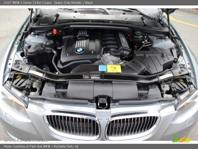 Space Gray Metallic / Black 2007 BMW 3 Series 328xi Coupe
