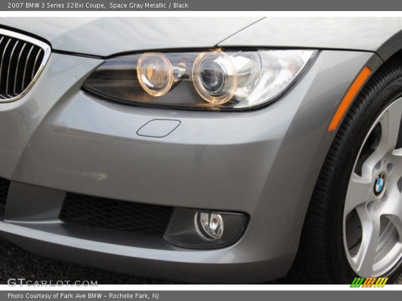 Space Gray Metallic / Black 2007 BMW 3 Series 328xi Coupe