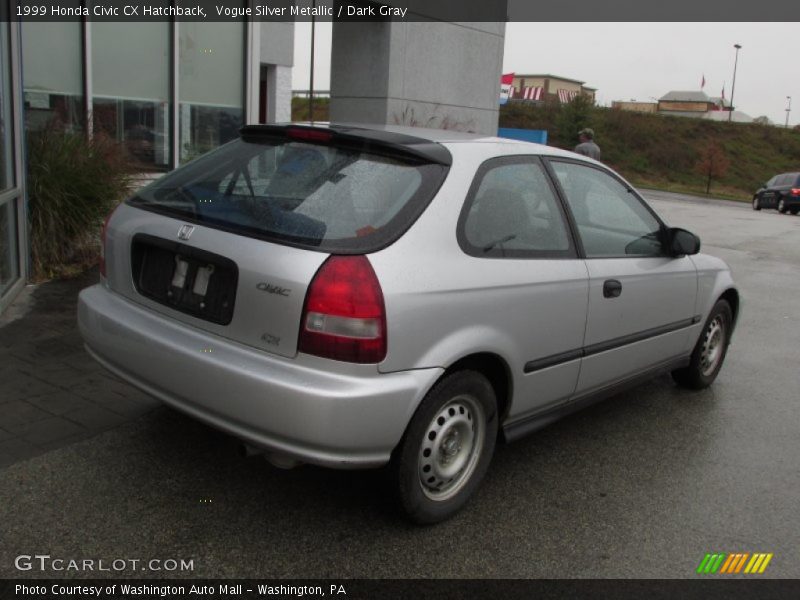  1999 Civic CX Hatchback Vogue Silver Metallic