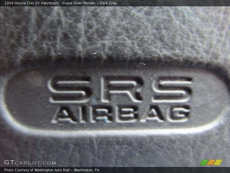 Vogue Silver Metallic / Dark Gray 1999 Honda Civic CX Hatchback