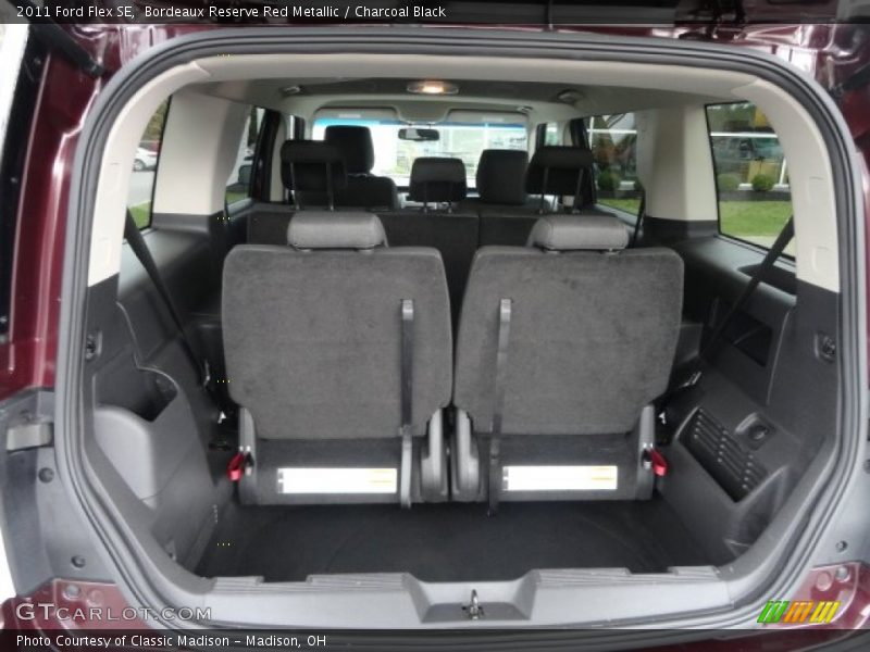 Bordeaux Reserve Red Metallic / Charcoal Black 2011 Ford Flex SE