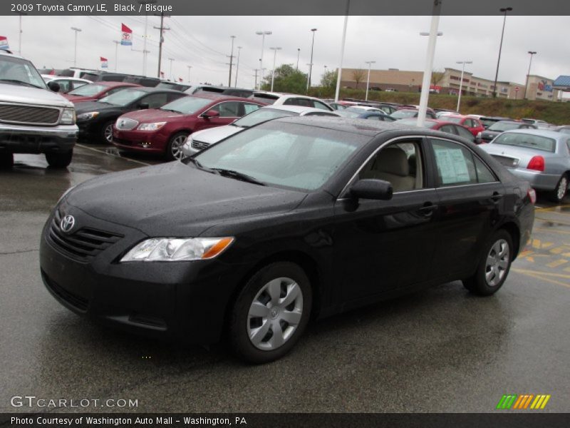 Black / Bisque 2009 Toyota Camry LE
