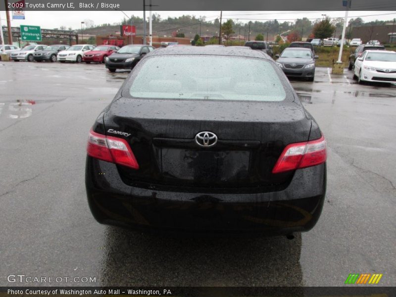 Black / Bisque 2009 Toyota Camry LE