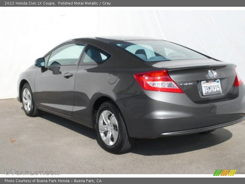 Polished Metal Metallic / Gray 2013 Honda Civic LX Coupe