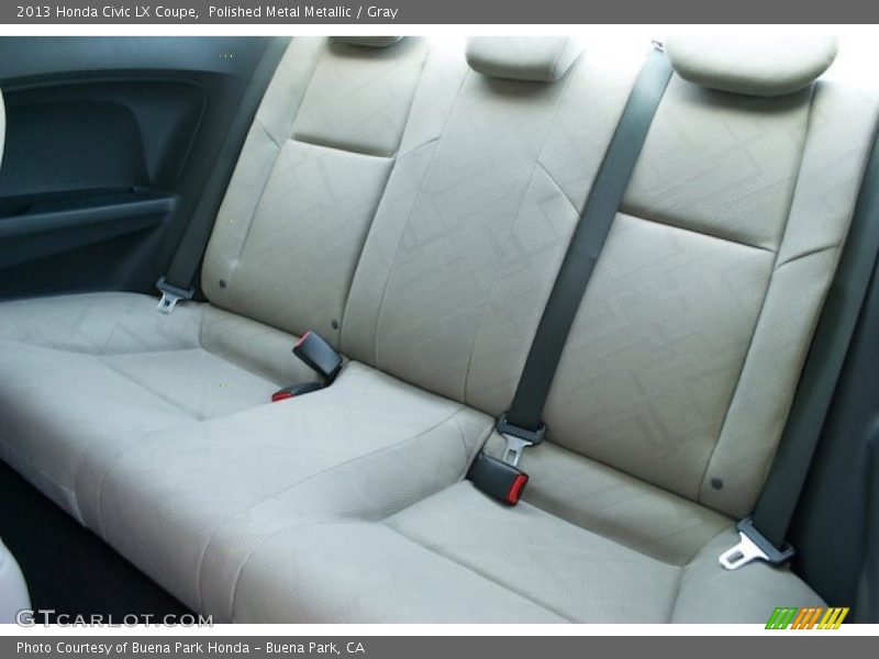 Polished Metal Metallic / Gray 2013 Honda Civic LX Coupe