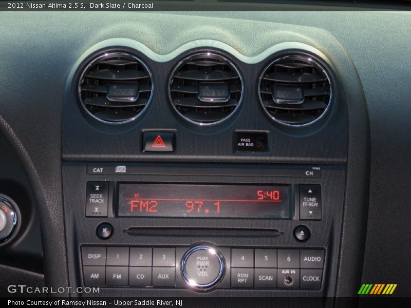 Dark Slate / Charcoal 2012 Nissan Altima 2.5 S