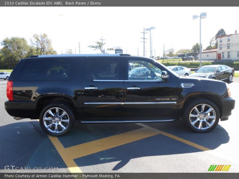 Black Raven / Ebony 2010 Cadillac Escalade ESV AWD