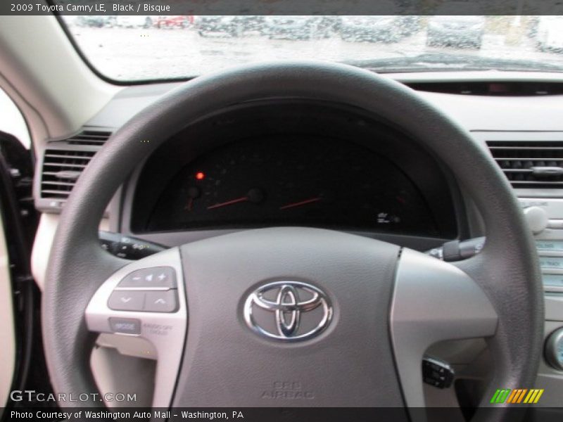 Black / Bisque 2009 Toyota Camry LE