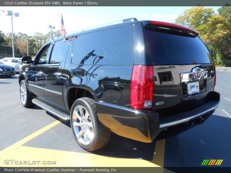 Black Raven / Ebony 2010 Cadillac Escalade ESV AWD