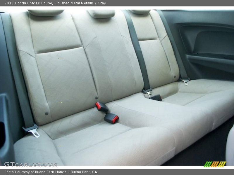 Polished Metal Metallic / Gray 2013 Honda Civic LX Coupe