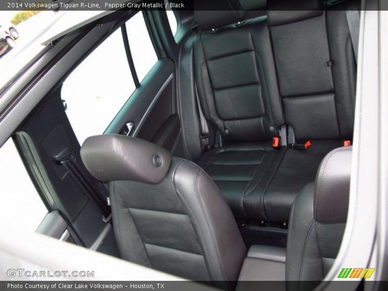Pepper Gray Metallic / Black 2014 Volkswagen Tiguan R-Line