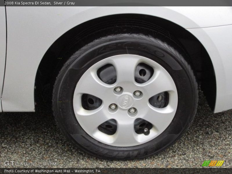 Silver / Gray 2008 Kia Spectra EX Sedan