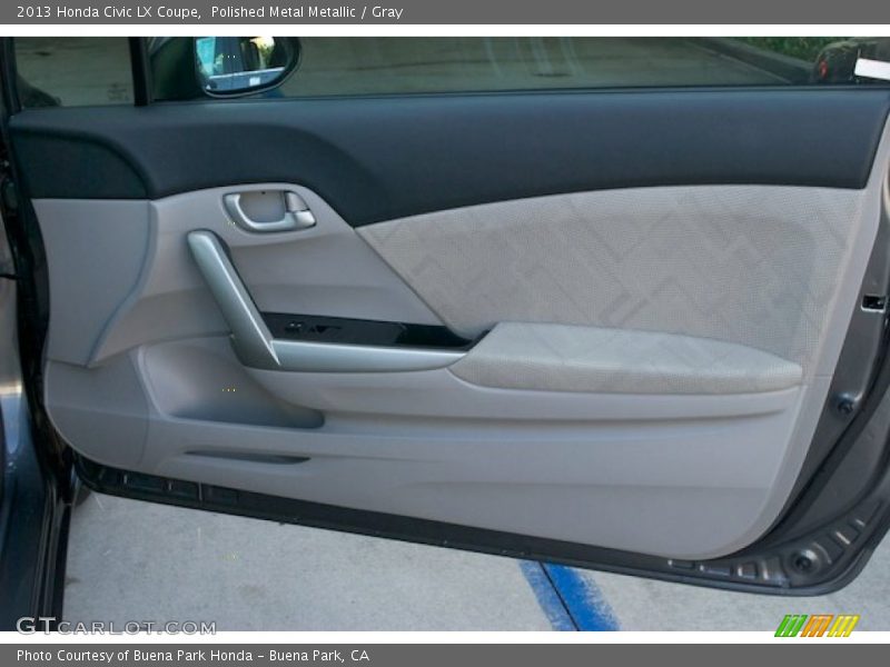 Polished Metal Metallic / Gray 2013 Honda Civic LX Coupe