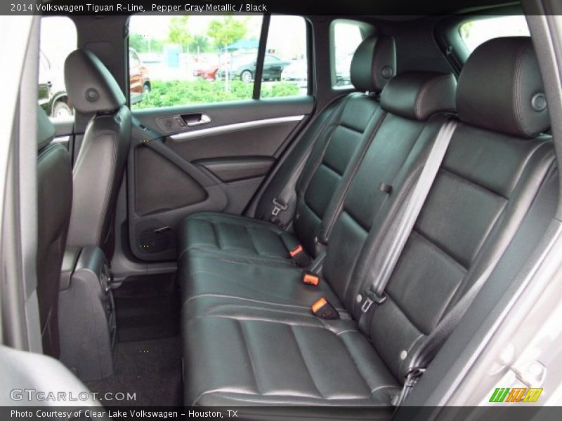 Pepper Gray Metallic / Black 2014 Volkswagen Tiguan R-Line