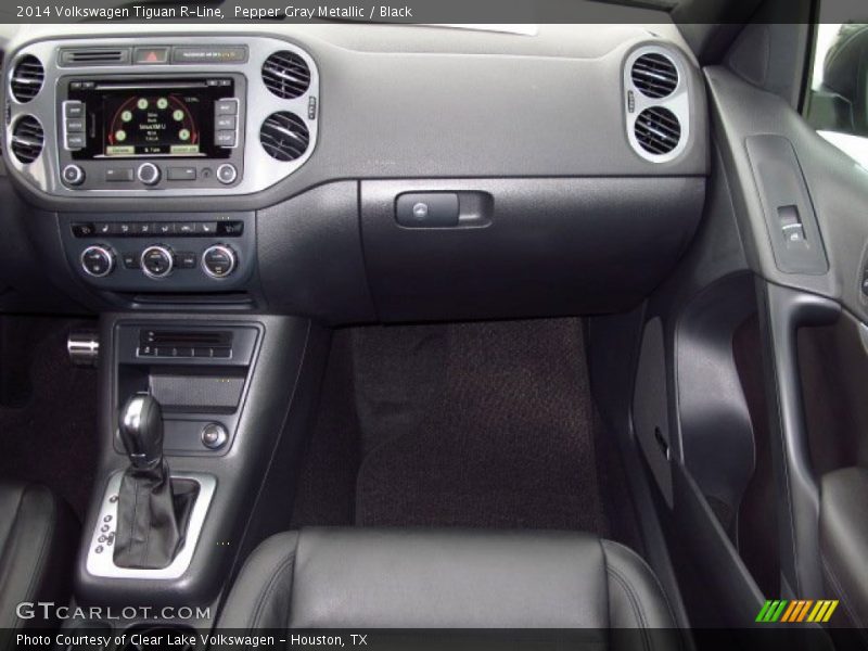 Pepper Gray Metallic / Black 2014 Volkswagen Tiguan R-Line
