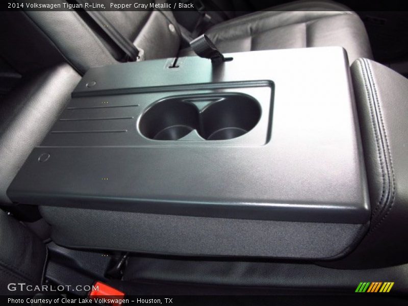 Pepper Gray Metallic / Black 2014 Volkswagen Tiguan R-Line