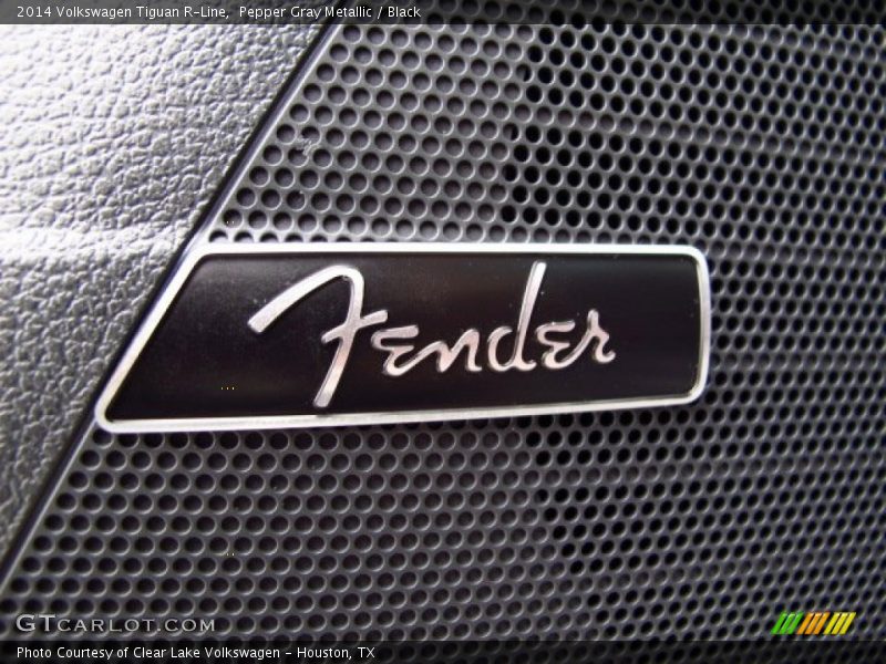 Pepper Gray Metallic / Black 2014 Volkswagen Tiguan R-Line