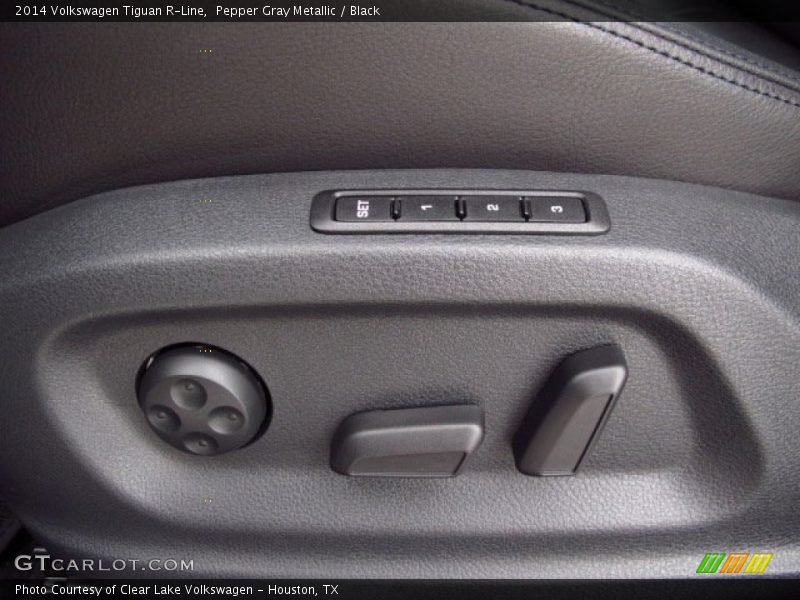 Pepper Gray Metallic / Black 2014 Volkswagen Tiguan R-Line