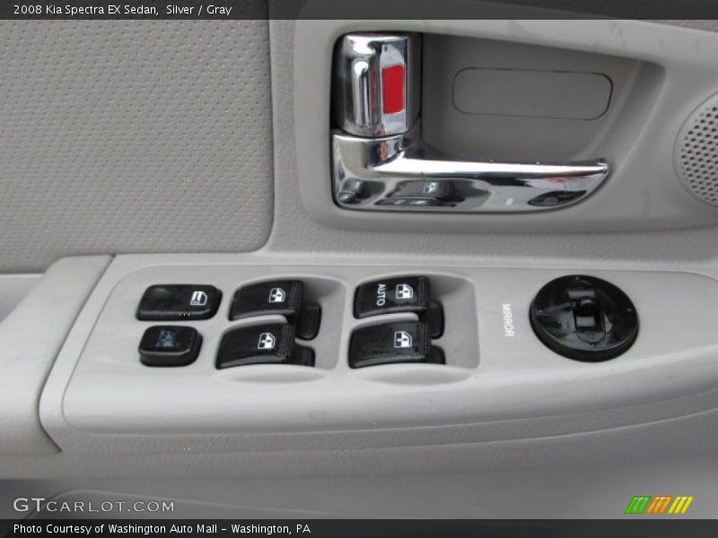 Silver / Gray 2008 Kia Spectra EX Sedan