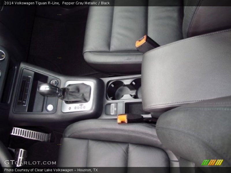 Pepper Gray Metallic / Black 2014 Volkswagen Tiguan R-Line