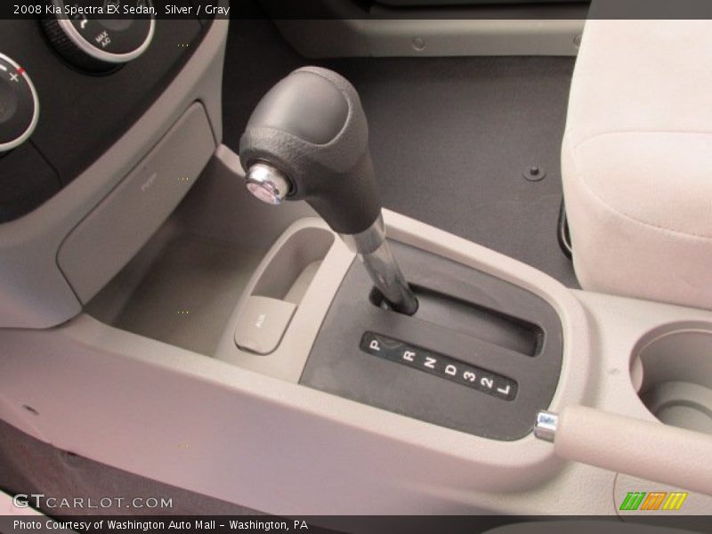 Silver / Gray 2008 Kia Spectra EX Sedan