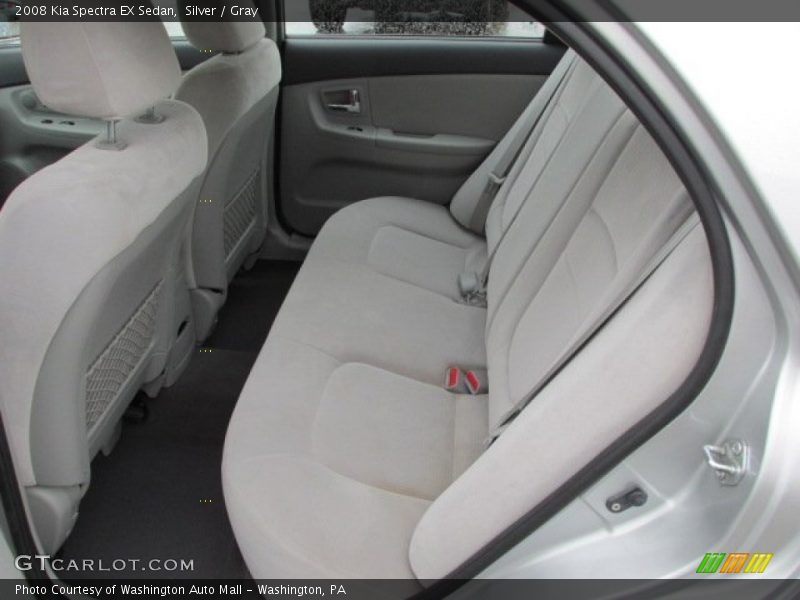 Silver / Gray 2008 Kia Spectra EX Sedan