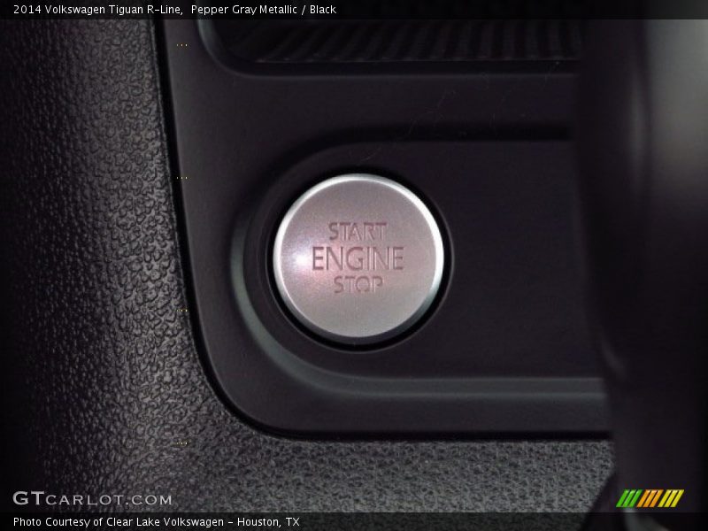 Pepper Gray Metallic / Black 2014 Volkswagen Tiguan R-Line