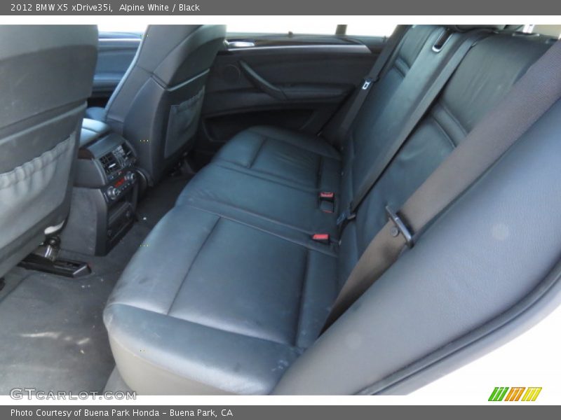 Alpine White / Black 2012 BMW X5 xDrive35i