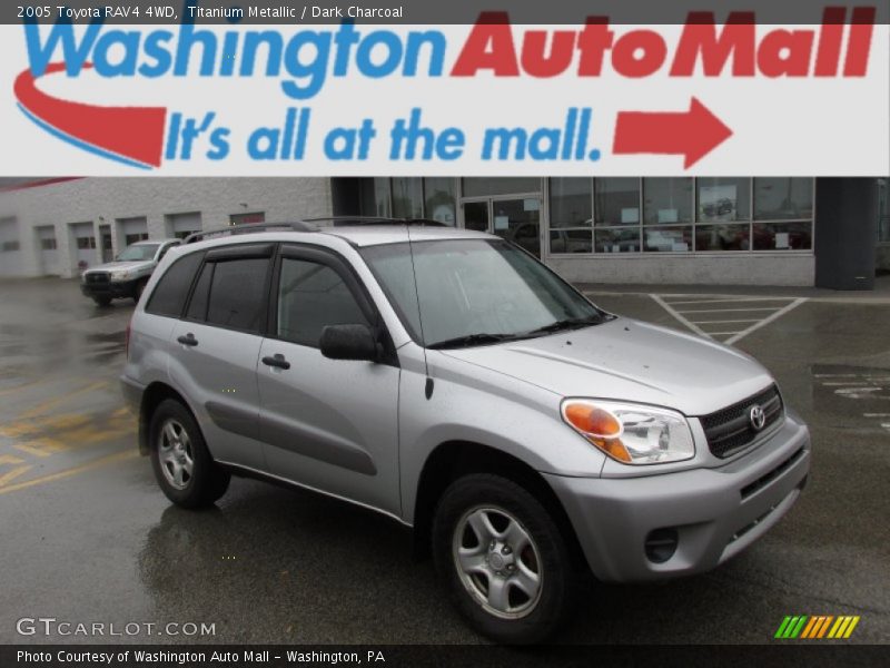 Titanium Metallic / Dark Charcoal 2005 Toyota RAV4 4WD