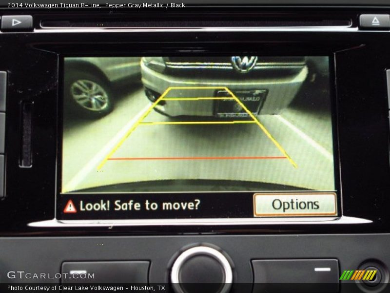 Pepper Gray Metallic / Black 2014 Volkswagen Tiguan R-Line