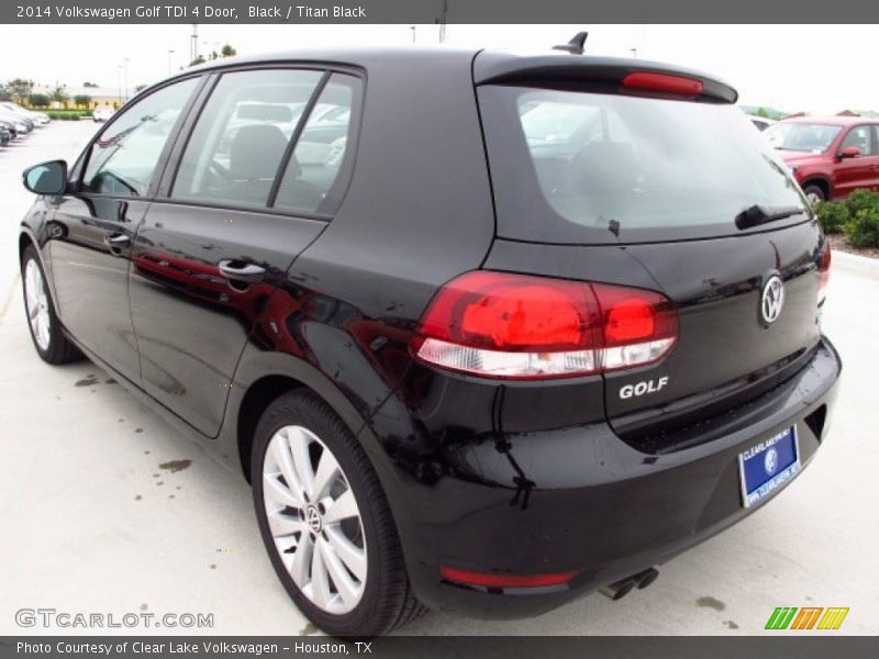 Black / Titan Black 2014 Volkswagen Golf TDI 4 Door