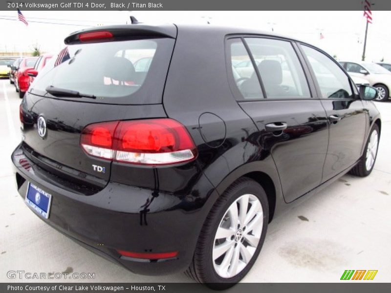 Black / Titan Black 2014 Volkswagen Golf TDI 4 Door