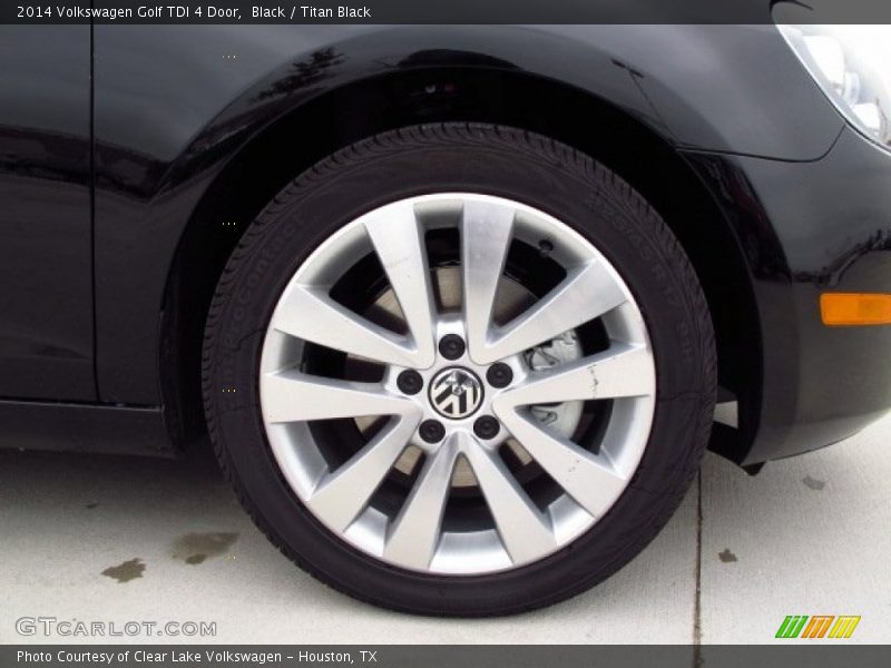  2014 Golf TDI 4 Door Wheel