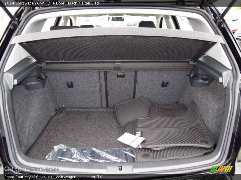  2014 Golf TDI 4 Door Trunk
