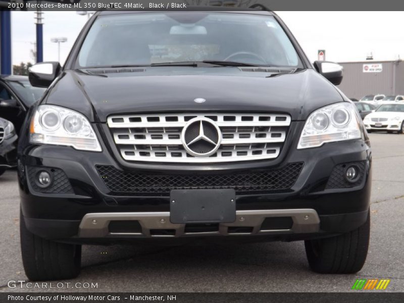 Black / Black 2010 Mercedes-Benz ML 350 BlueTEC 4Matic