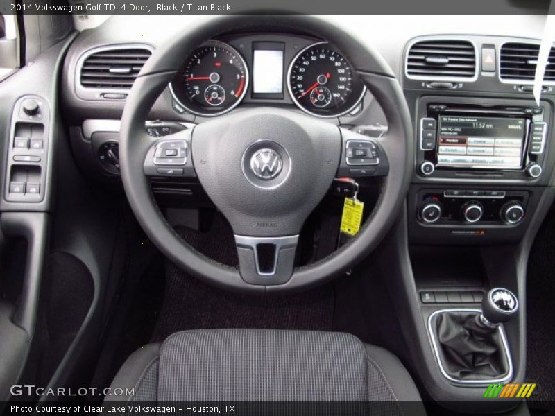  2014 Golf TDI 4 Door Steering Wheel