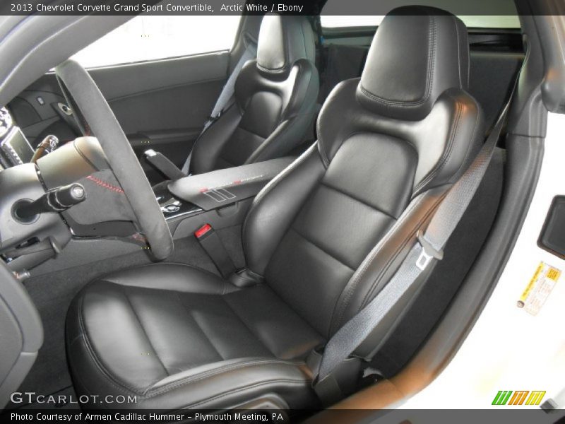 Front Seat of 2013 Corvette Grand Sport Convertible