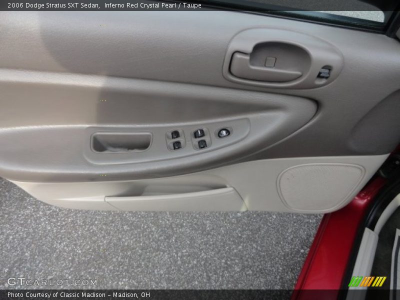 Inferno Red Crystal Pearl / Taupe 2006 Dodge Stratus SXT Sedan
