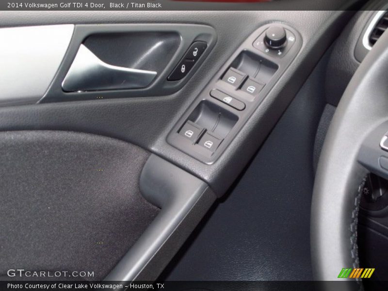 Black / Titan Black 2014 Volkswagen Golf TDI 4 Door